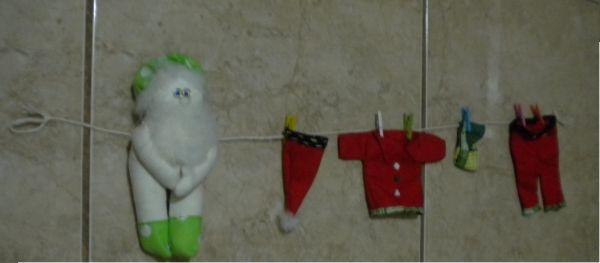 Papai Noel "peladinho"