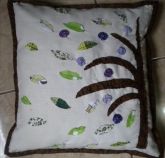 Almofada arvore com flores