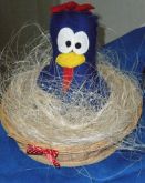 Galinha pintadinha com ninho